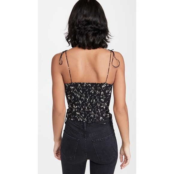 Reformation Liza Top Black - Picture 2 of 5